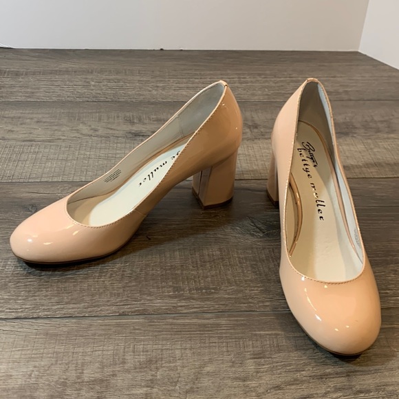 Bettye Muller patent leather block heels size 7 - Picture 1 of 10